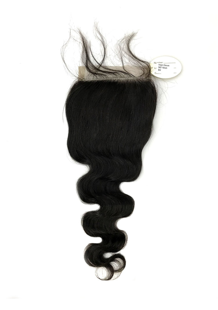 Virgin Body Wave Lace Closure 5"x5" - eHair Outlet