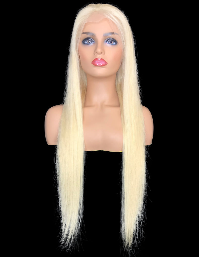 9A Grade Straight Full Lace Human Hair Wig  #613 - eHair Outlet